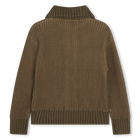 Cardigan zipp&eacute; en tricot TIMBERLAND 
                    GARCON