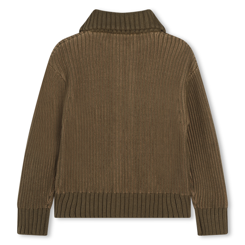 Cardigan zipp&eacute; en tricot TIMBERLAND 
                        GARCON