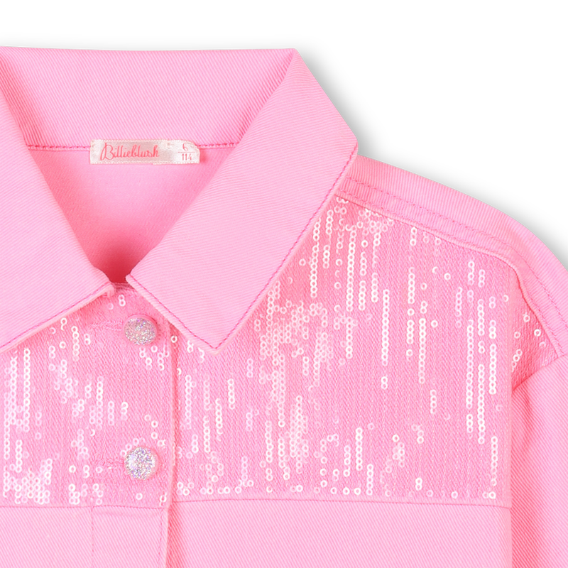 Veste en jean ornée de sequins BILLIEBLUSH 
                    FILLE