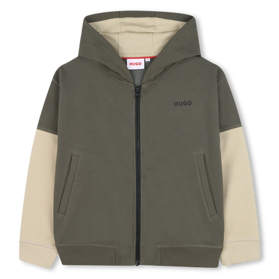 Cardigan &agrave; capuche Hugo GARCON