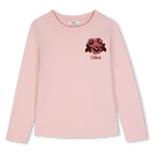 Tee-shirt manches longues CHLOE 
                    FILLE