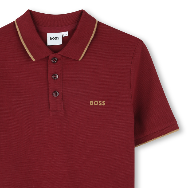 Polo à manches courtes BOSS 
                    GARCON