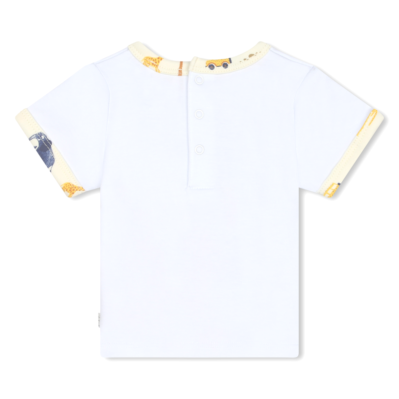 T-shirt et short en CARREMENT BEAU 
                    GARCON