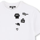 Tee-shirt manches courtes DKNY 
                    FILLE
