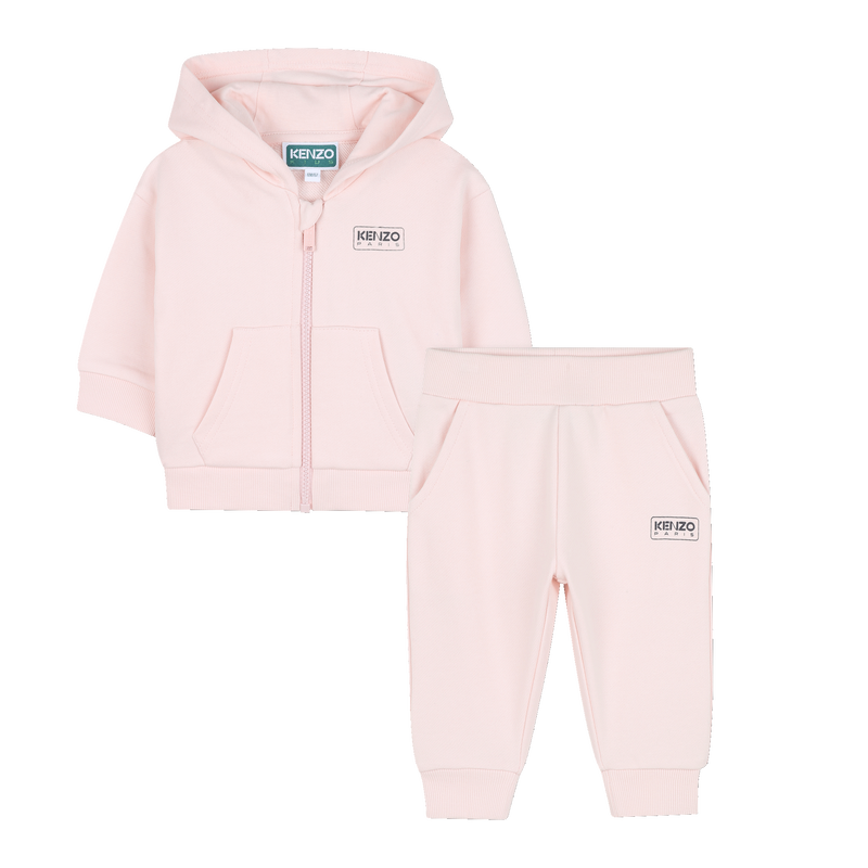 Ensemble cardigan et pantalon KENZO KIDS 
                    FILLE