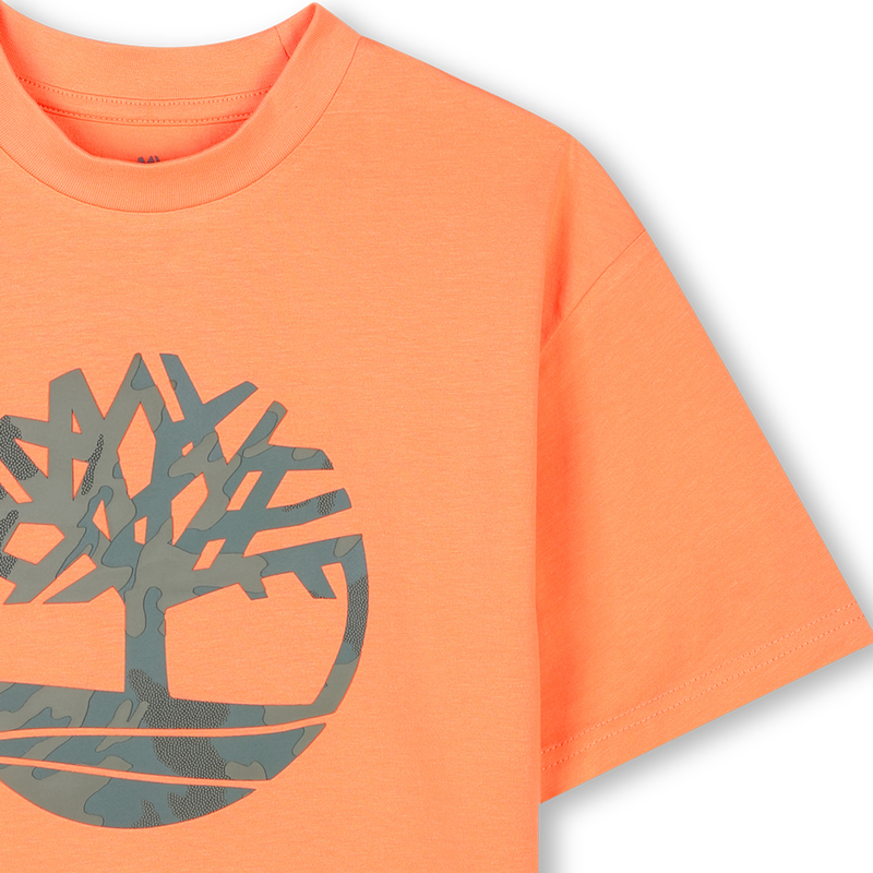 T-shirt imprimé logo relief TIMBERLAND 
                    GARCON