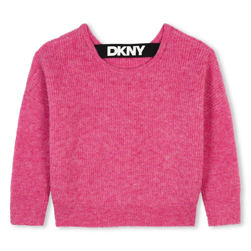 Pull en tricot DKNY 
                    FILLE