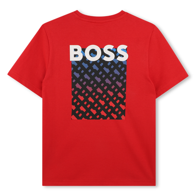 TEE-SHIRT MANCHES COURTES BOSS GARCON