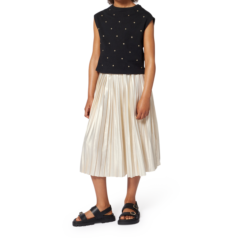 Jupe de c&eacute;r&eacute;monie pliss&eacute;e MICHAEL KORS 
                        FILLE