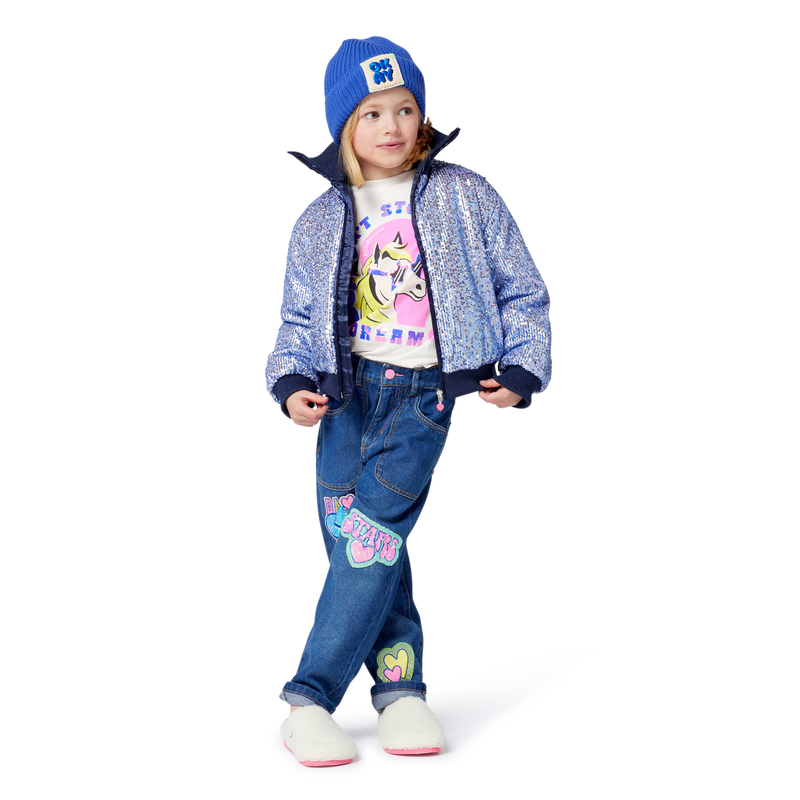 Pantalon en denim BILLIEBLUSH 
                    FILLE