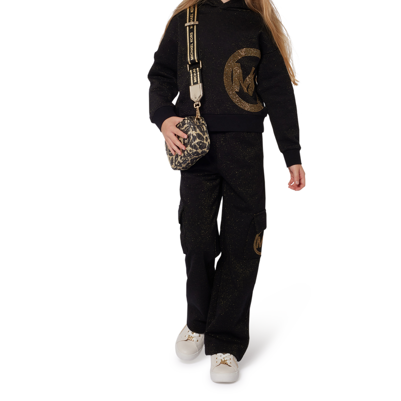 Sweat-shirt molletonn&eacute; capuche MICHAEL KORS 
                        FILLE