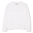 Sweat-shirt molletonn&eacute;, OFFWHITE, hi-res