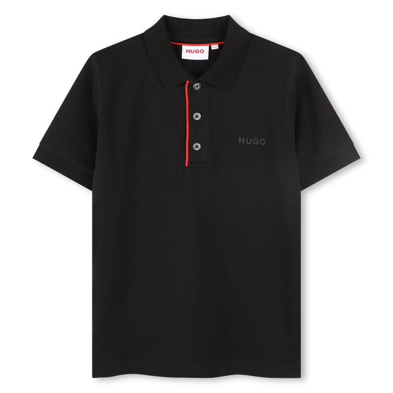 Polo manches courtes Hugo 
                    GARCON