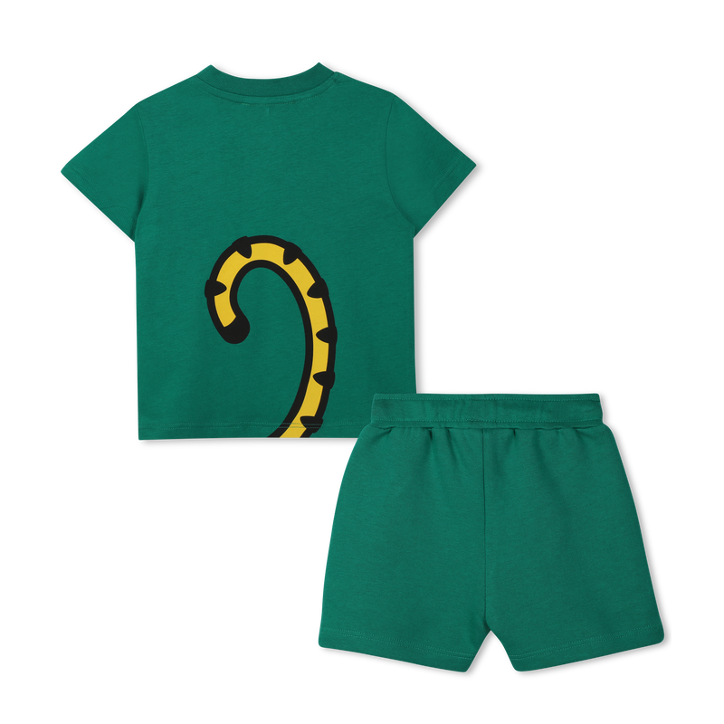 Ensemble T-shirt et bermuda KENZO KIDS 
                    GARCON
