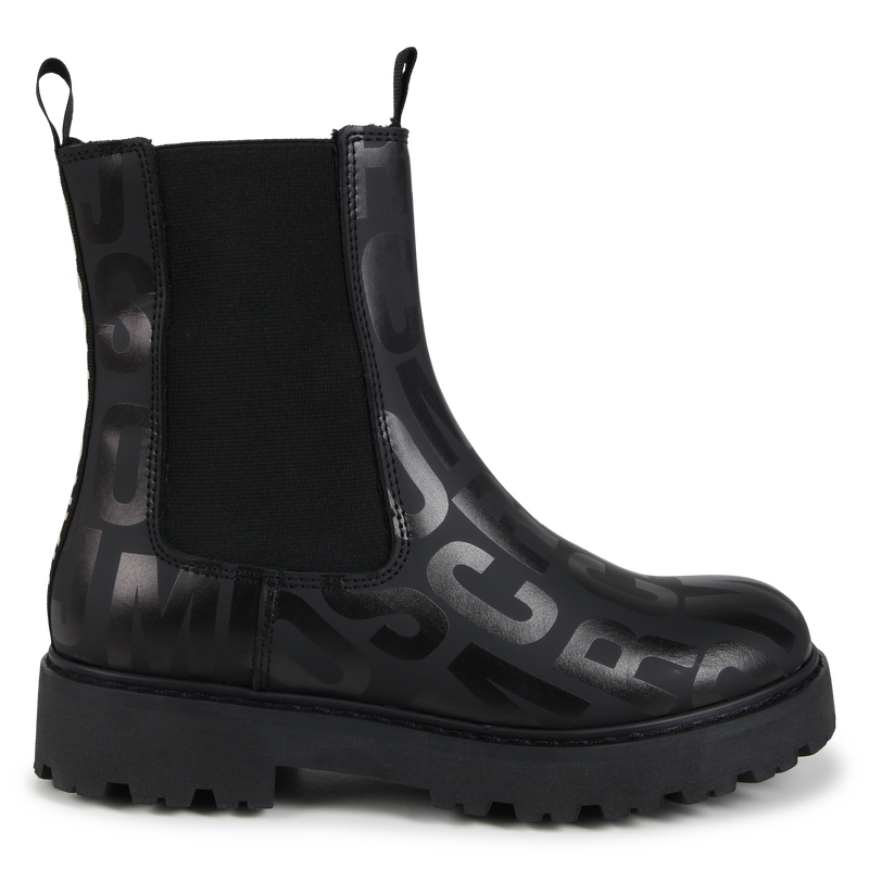Bottines en cuir de vachette doublées THE MARC JACOBS 
                    FILLE