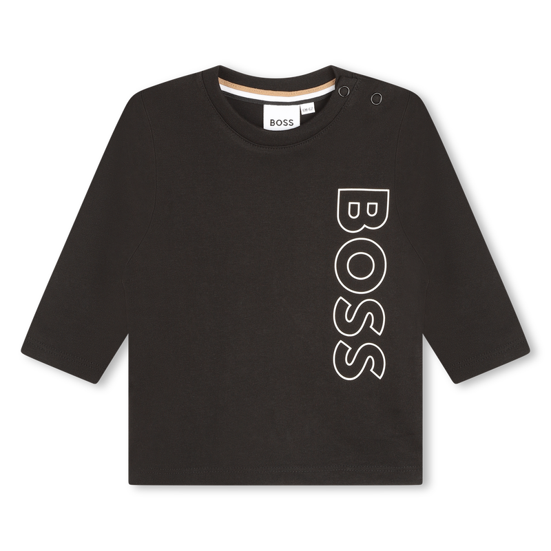 T-shirt avec sigle BOSS 
                    GARCON