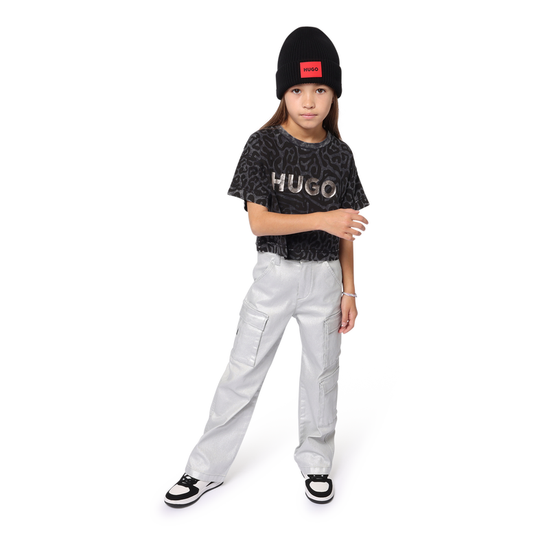 T-shirt imprimé Hugo 
                    FILLE