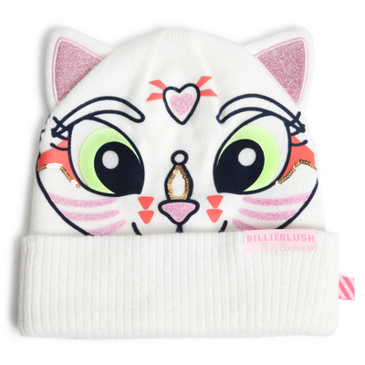 Bonnet chat &agrave; oreilles paillettes BILLIEBLUSH FILLE