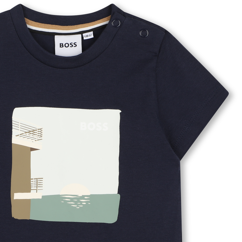 TEE-SHIRT MANCHES COURTES BOSS 
                        GARCON