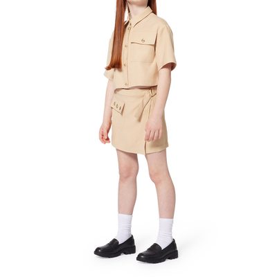 Short &agrave; ceinture &eacute;lastiqu&eacute;e MICHAEL KORS FILLE
