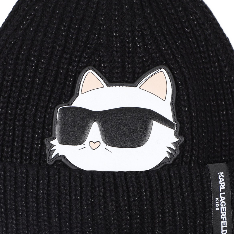 Ensemble bonnet + tour de cou KARL LAGERFELD KIDS 
                    FILLE