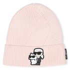 Bonnet tricot KARL LAGERFELD KIDS 
                    FILLE