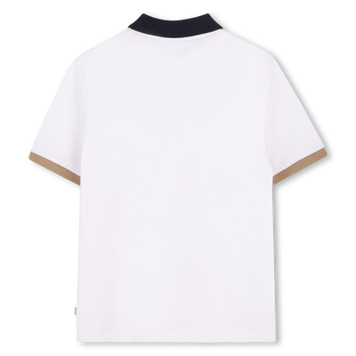 POLO MANCHES COURTES BOSS GARCON