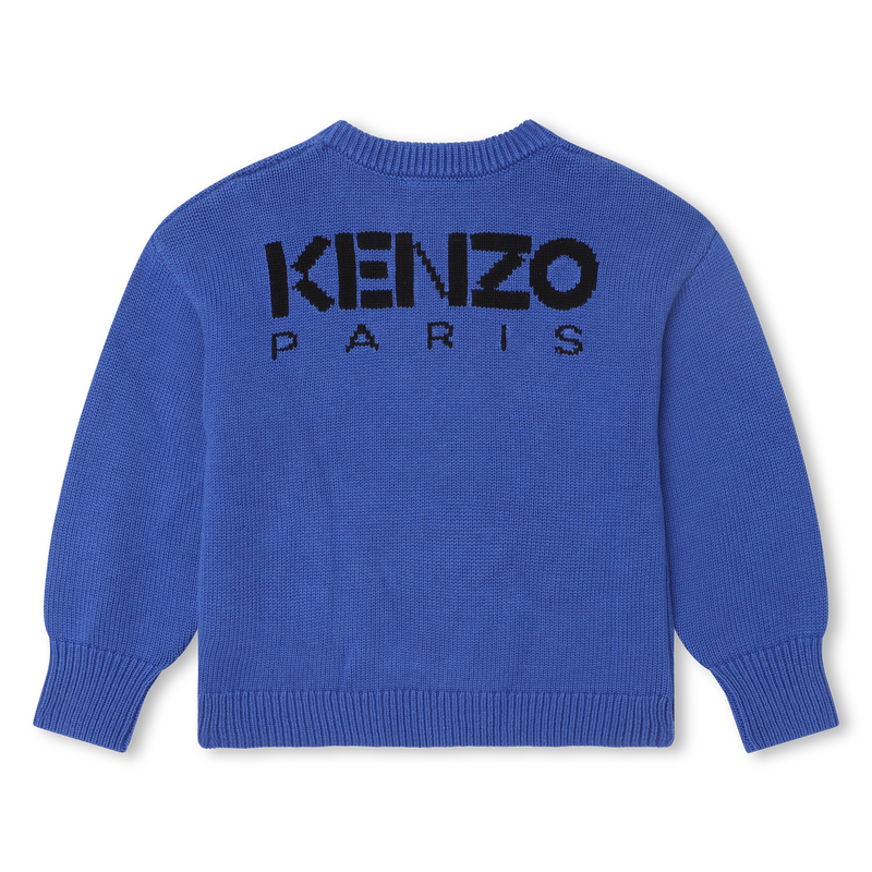 Pull jacquard manches longues KENZO KIDS 
                    FILLE