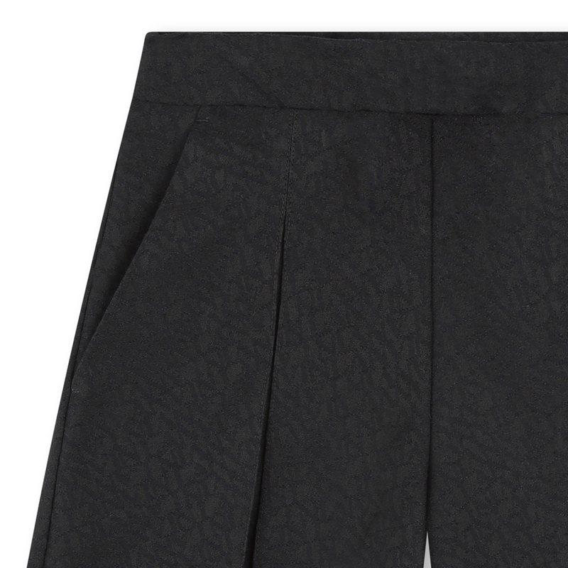 Bermuda évasé avec plis LANVIN 
                    FILLE