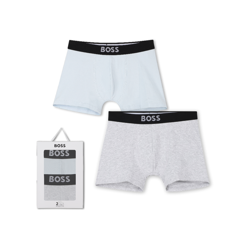 Lot de 2 boxers en jersey BOSS 
                    GARCON