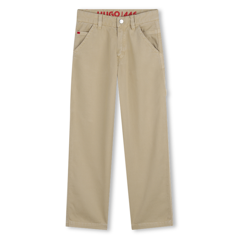 PANTALON AVEC SURPIQURES Hugo 
                        GARCON