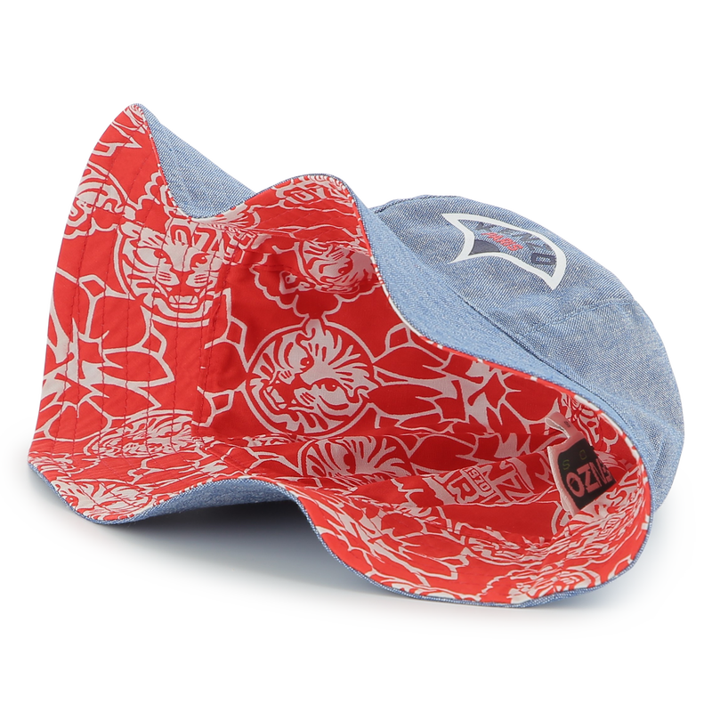 Bob réversible en coton KENZO KIDS 
                    UNISEXE