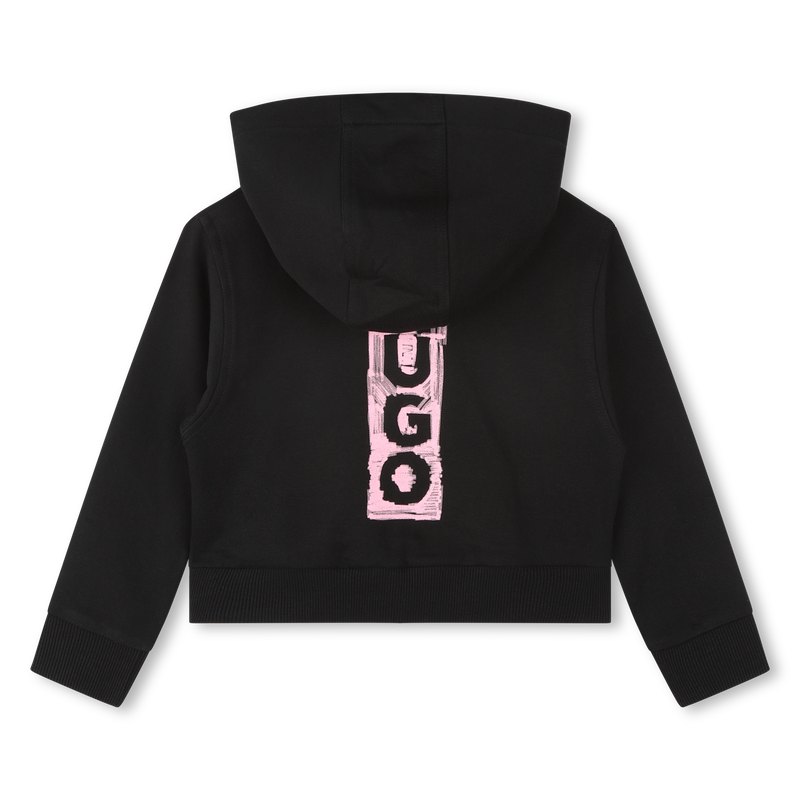 Cardigan de jogging molletonné Hugo 
                    FILLE