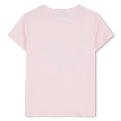 T-SHIRT MANCHES COURTES KARL LAGERFELD KIDS FILLE