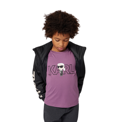 T-shirt à manches courtes KARL LAGERFELD KIDS GARCON
