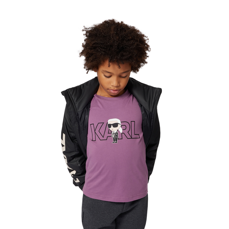 T-shirt à manches courtes KARL LAGERFELD KIDS 
                    GARCON