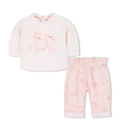 Ensemble tee-shirt + pantalon KENZO KIDS FILLE