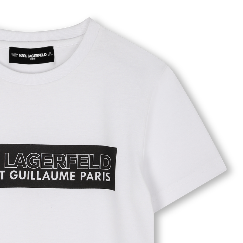 T-shirt &agrave; manches courtes KARL LAGERFELD KIDS 
                        GARCON