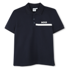 Polo manches courtes, BLEU CARGO, hi-res