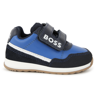 Baskets  en cuir de vachette BOSS GARCON