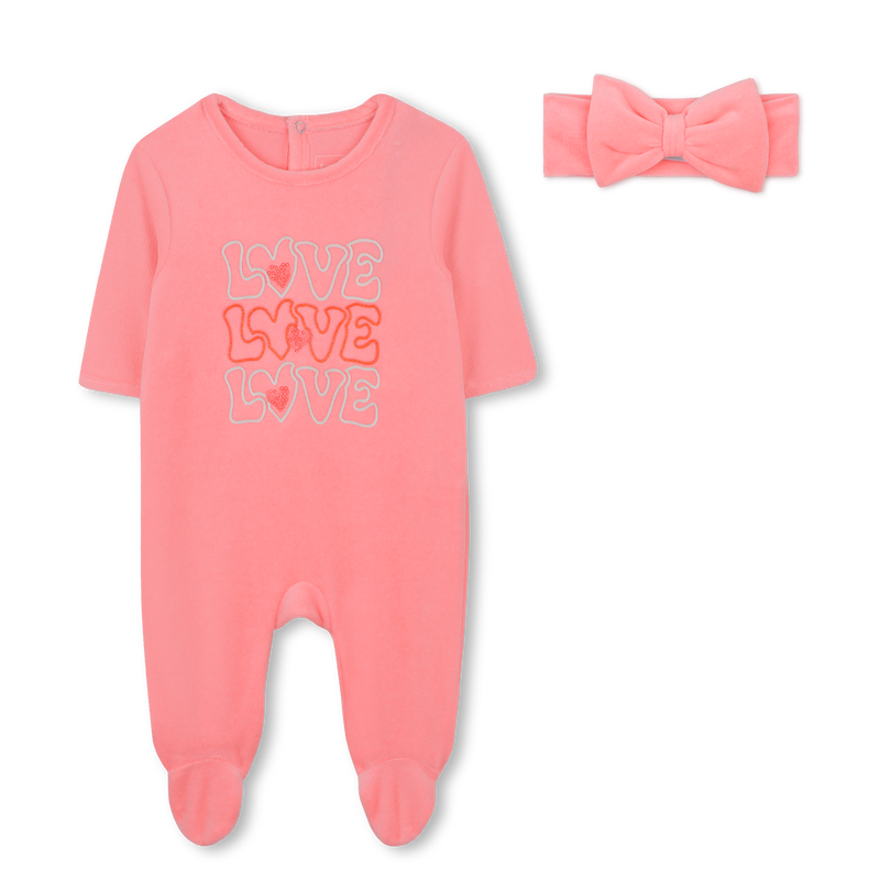 Pyjama en velours BILLIEBLUSH 
                    FILLE