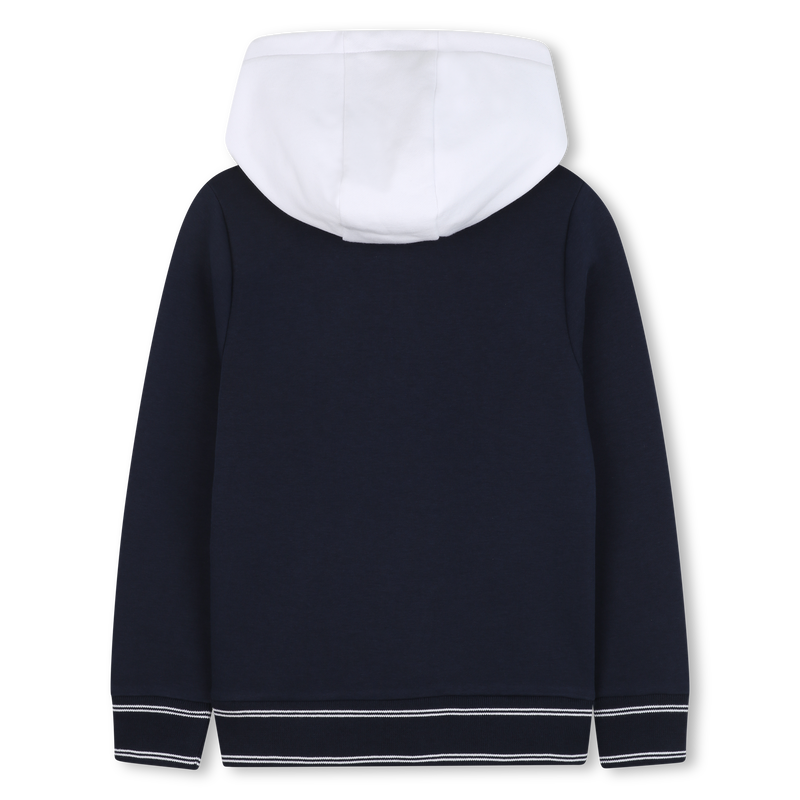 Sweat-shirt capuche contrastée BOSS 
                    GARCON