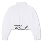 Chemise manches longues KARL LAGERFELD KIDS 
                    FILLE