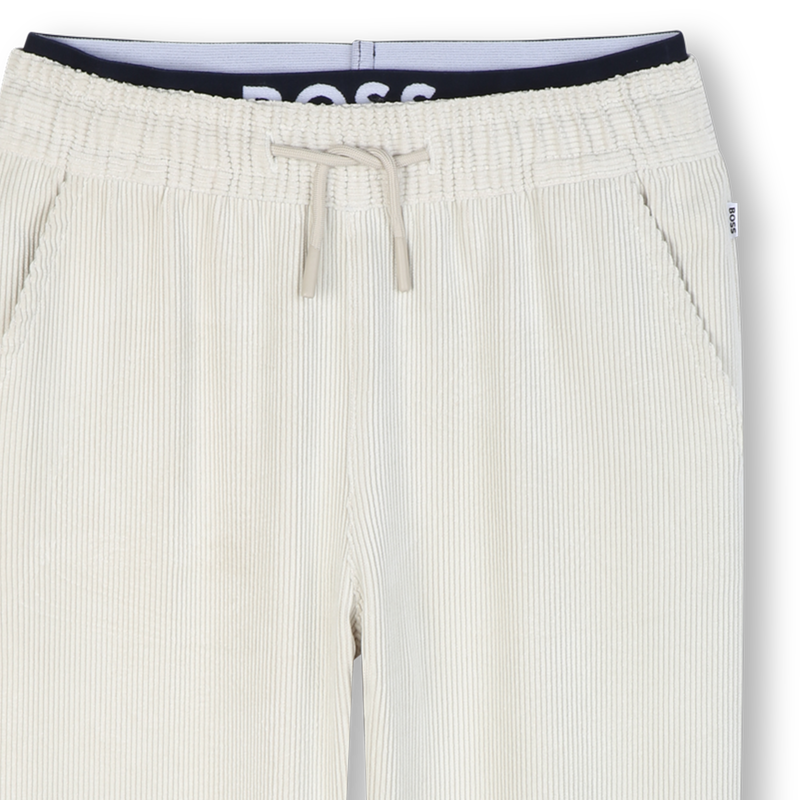 Pantalon en velours BOSS 
                        GARCON