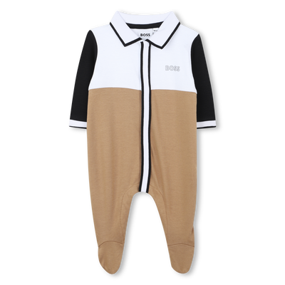 Pyjama tricolore &agrave; col polo BOSS GARCON