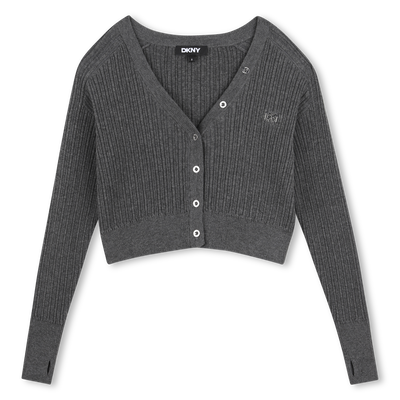 Cardigan en tricot DKNY FILLE