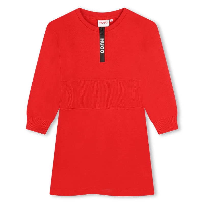 Robe cintrée en molleton Hugo 
                    FILLE