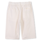 Bermuda en coton uni KENZO KIDS 
                    GARCON
