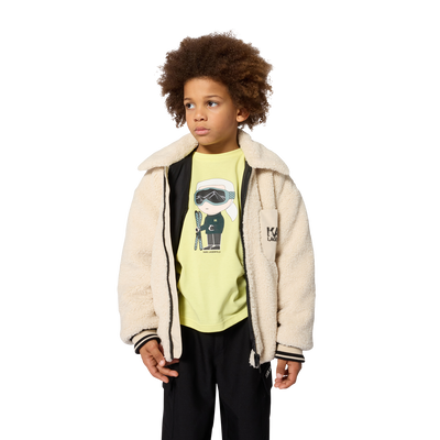 Tee-shirt manches longues KARL LAGERFELD KIDS GARCON