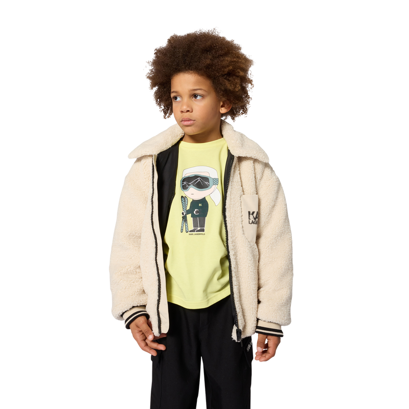 Tee-shirt manches longues KARL LAGERFELD KIDS 
                        GARCON